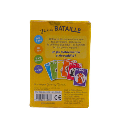 Jeu de bataille des animaux du Monde- Édition 2016