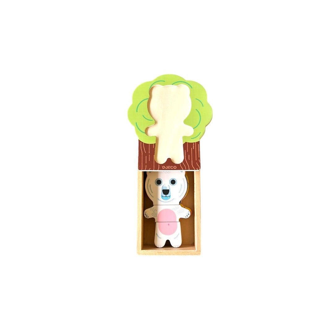 Puzzle animaux - Dressed mix up