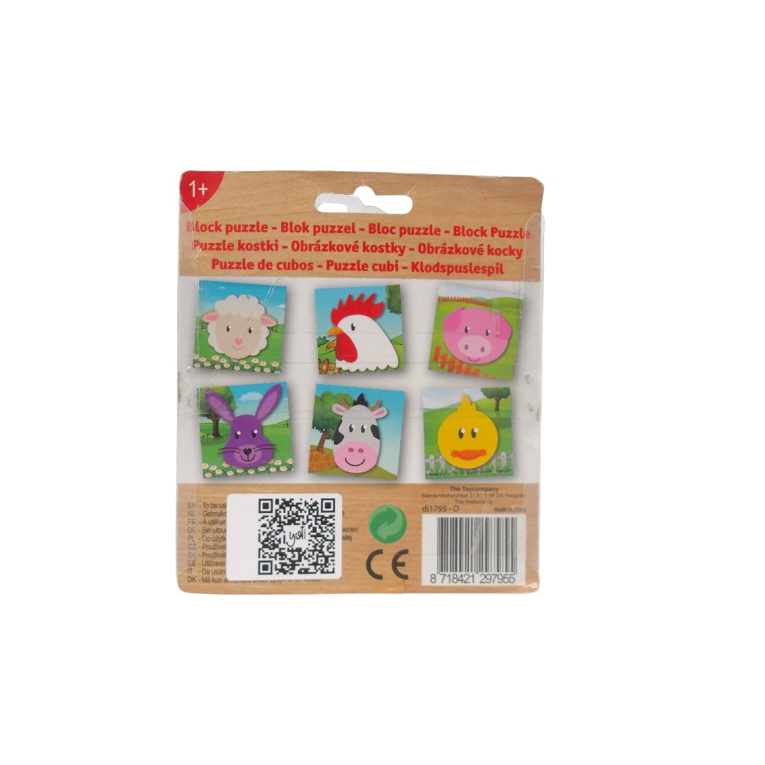 Puzzle cube - Animaux - 9 pièces
