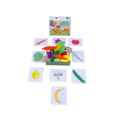 Tout-petit Montessori - Les fruits et légumes- Édition 2020