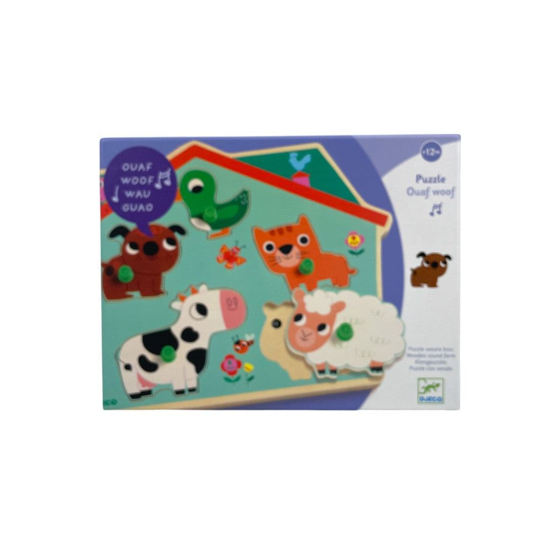 Puzzle sonore - Ouaf Woof