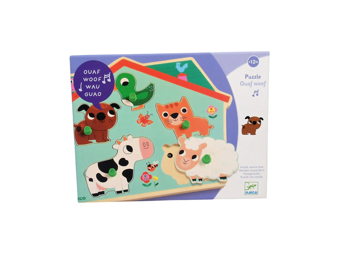 Puzzle sonore - Ouaf Woof