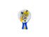 Set de 2 raquettes de plage avec balle