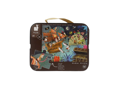 Puzzle - La chasse au trésor - 36 pièces- Édition 2011