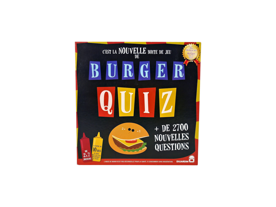 Burger Quiz Le Jeu- Édition 2018
