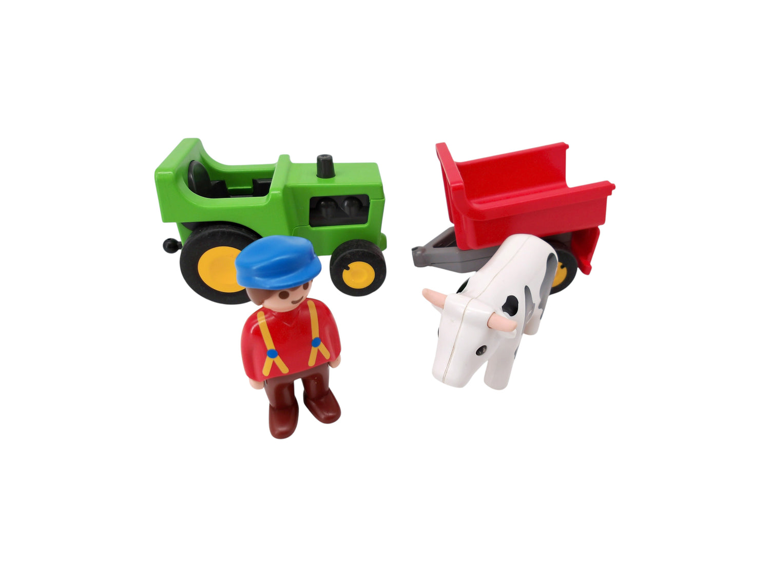 Playmobil 1.2.3. - Tracteur et remorque - Set 6715