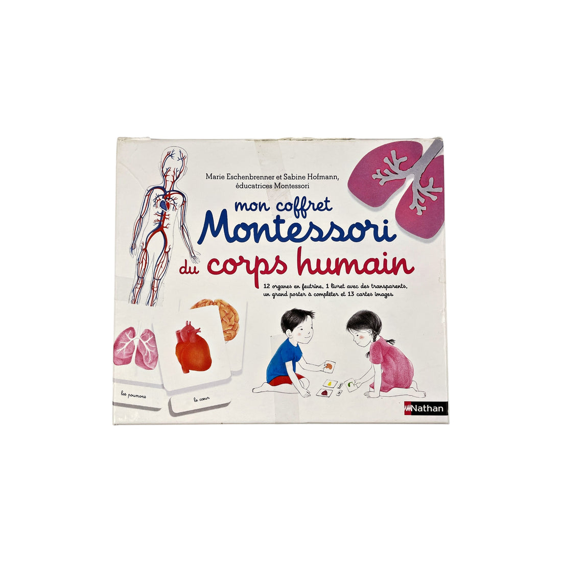 Mon coffret Montessori du corps humain- Édition 2018