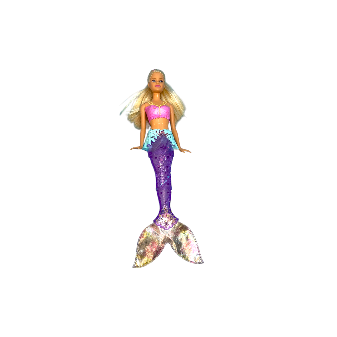 Jouet d occasion reconditionne Barbie Dreamtopia sirene sparkle light Mattel Yoti Boutique