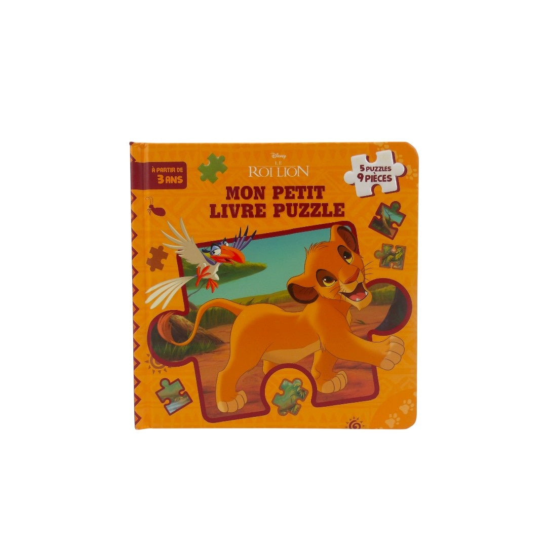 Puzzle livre - Le Roi Lion - 5x9 pièces- Édition 2018