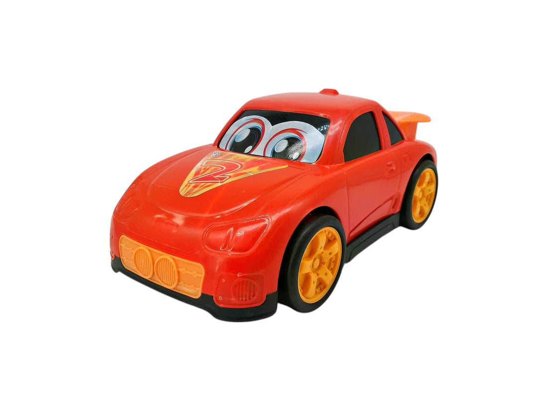 Voiture de course rouge