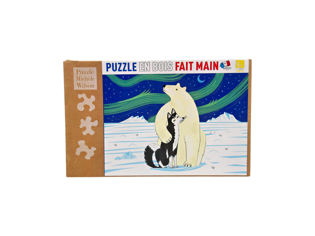 Puzzle en bois fait main - L&