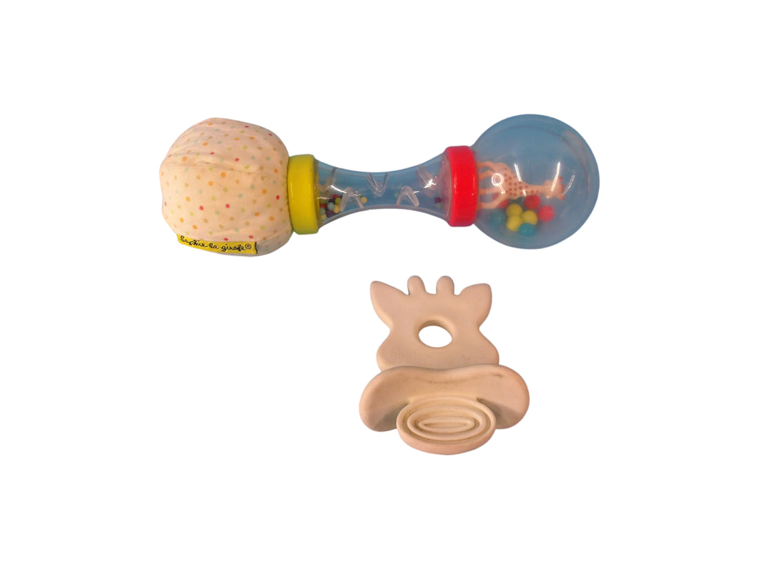 Lot de 2 hochets - Sophie la Girafe 