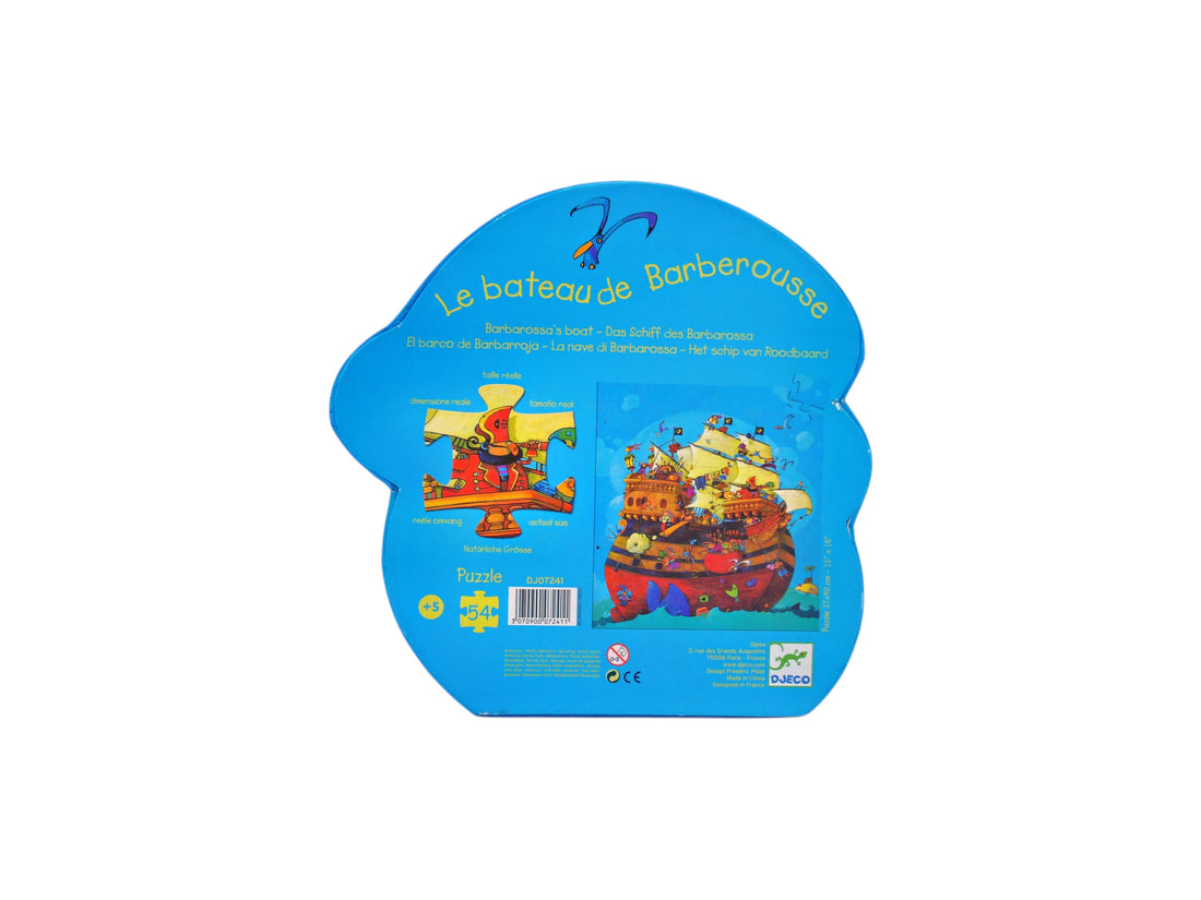Puzzle - Le bateau de Barberousse - 54 pièces 