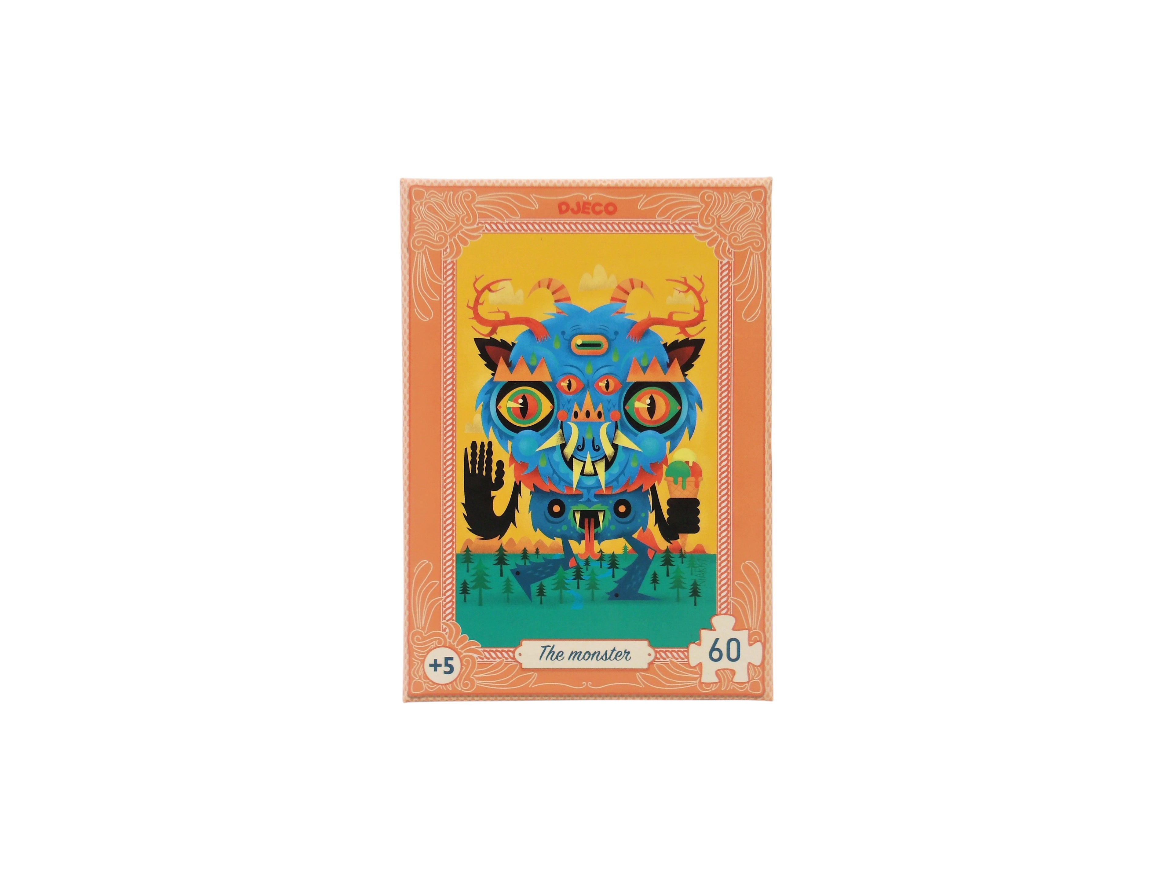 Mini puzzle - The monster - 60 pièces