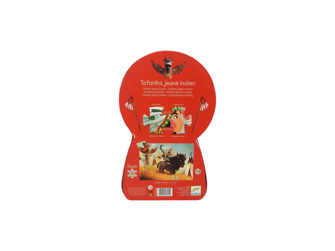 Puzzle - Tatanka, jeune indien - 36 pièces