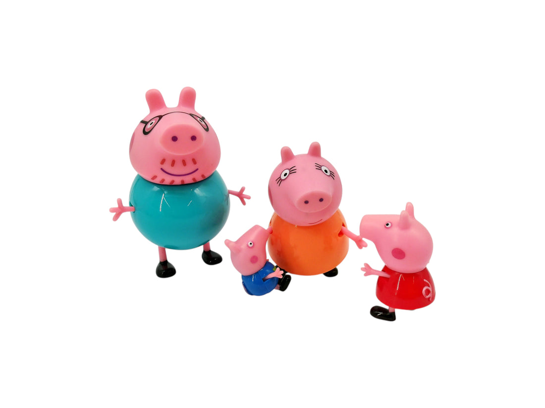 Figurines - Famille Peppa Pig - x4