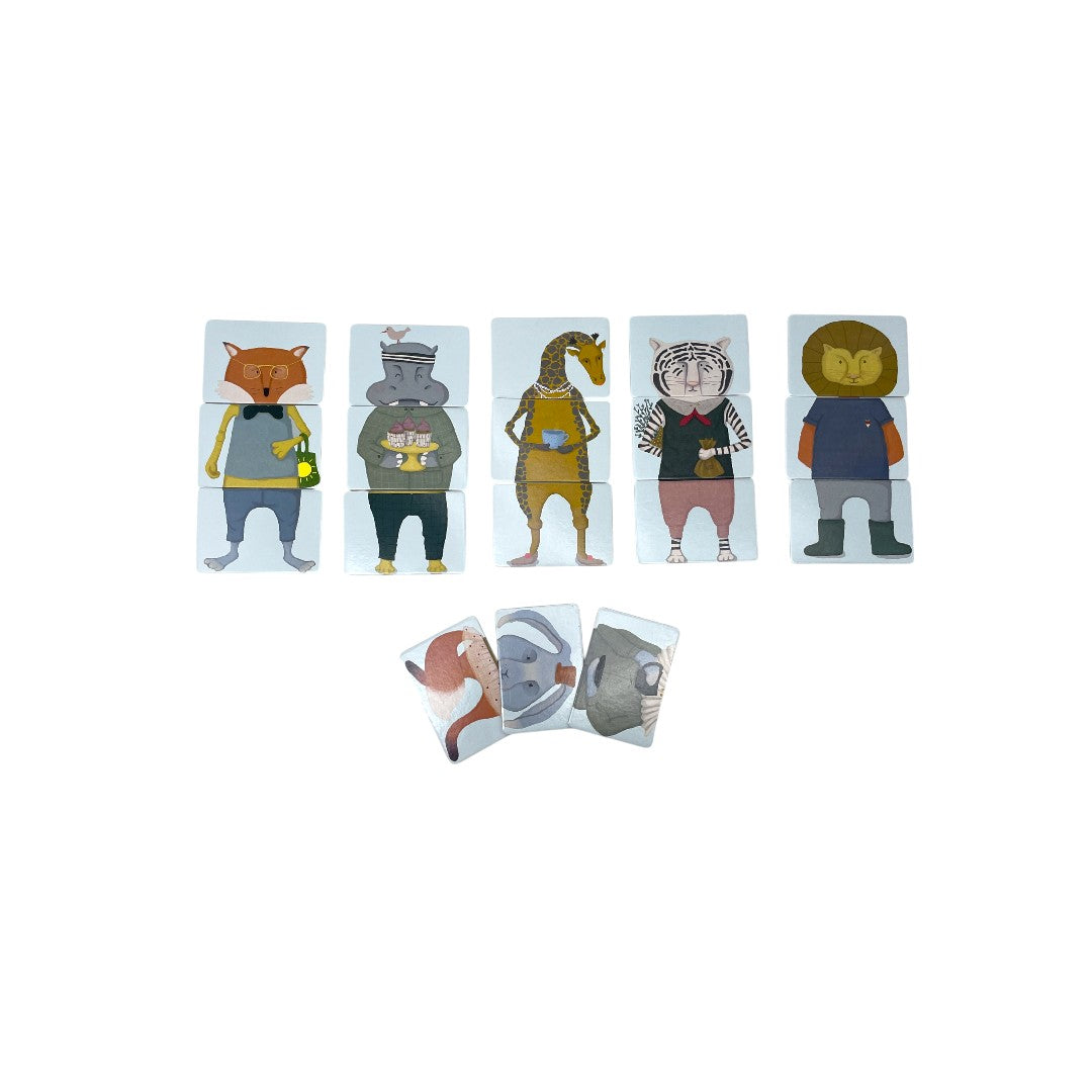 Mix and match - Puzzles animaux