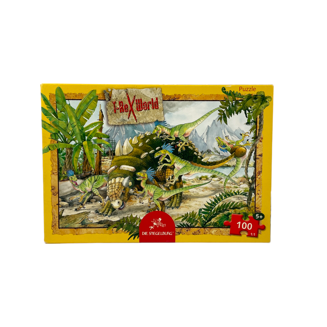 Puzzle - T-Rex world - 100 pièces