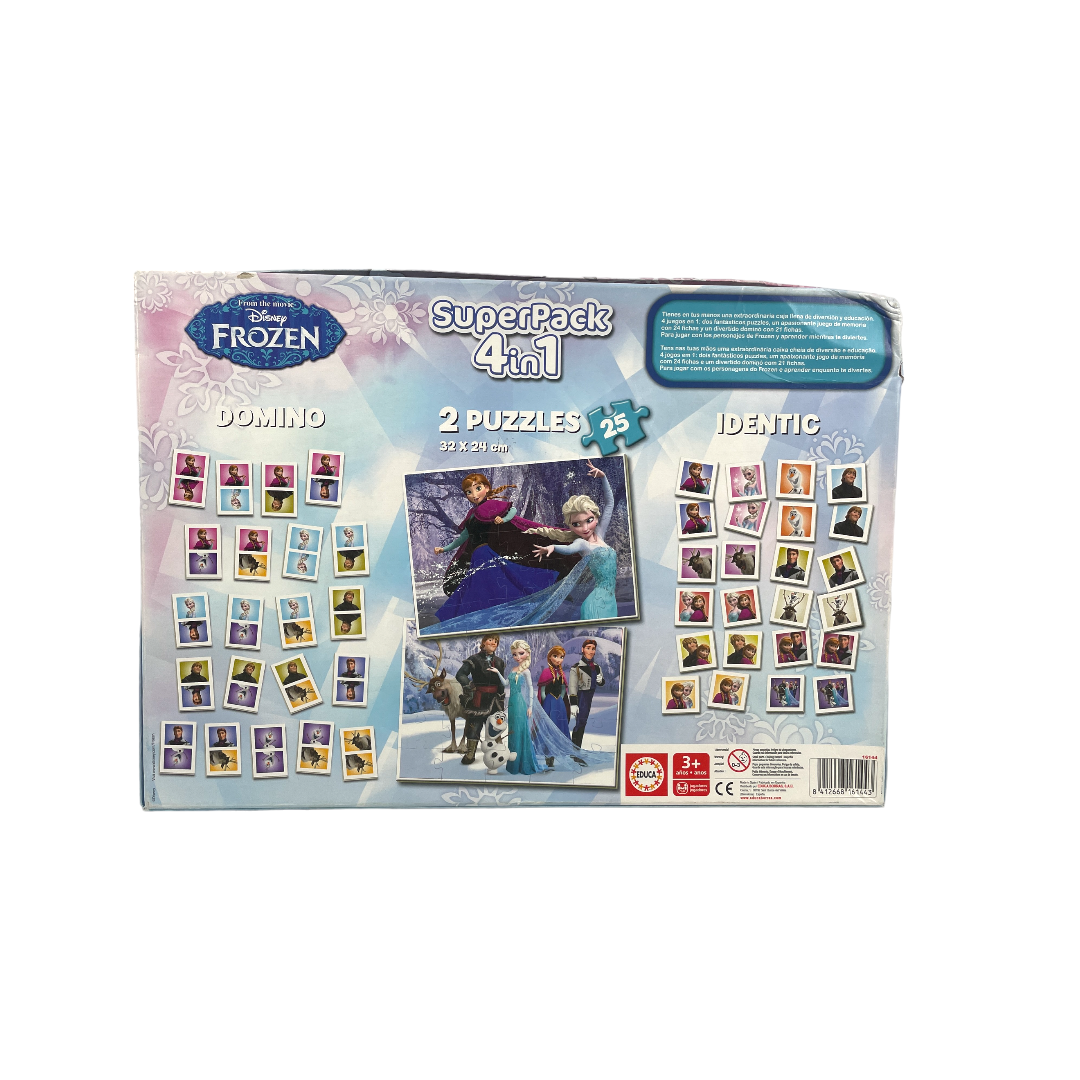 SuperPack 4 en 1 - Frozen - Édition 2014