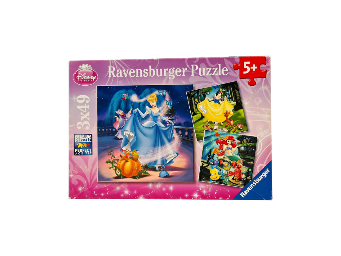Puzzle - Disney - 3x49 pièces