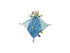 Doudou plat - Petit chien.
