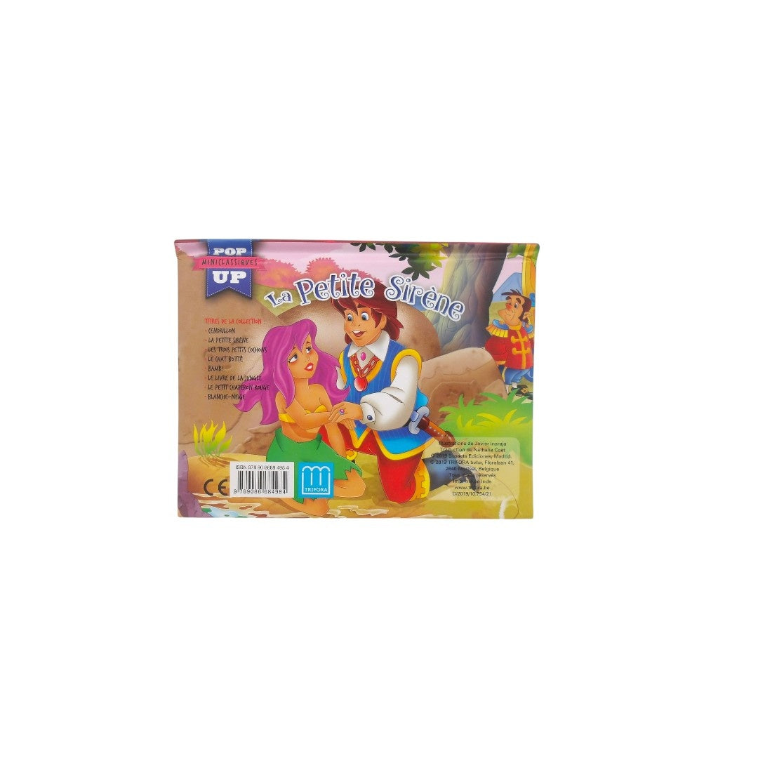 Livre pop up - La petite sirène