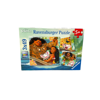 Puzzle Disney -  Vaiana - 3x49 pièces- Édition 2016