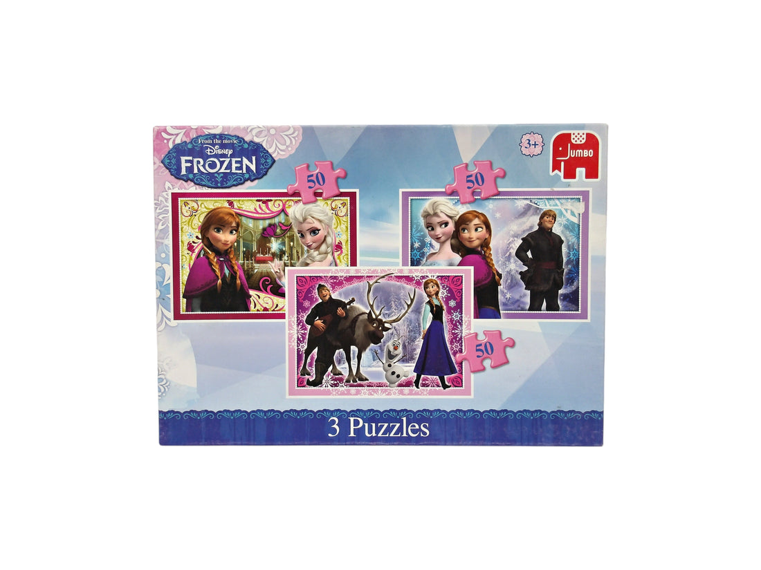 Puzzle - Reine des Neiges - 3x50 pièces