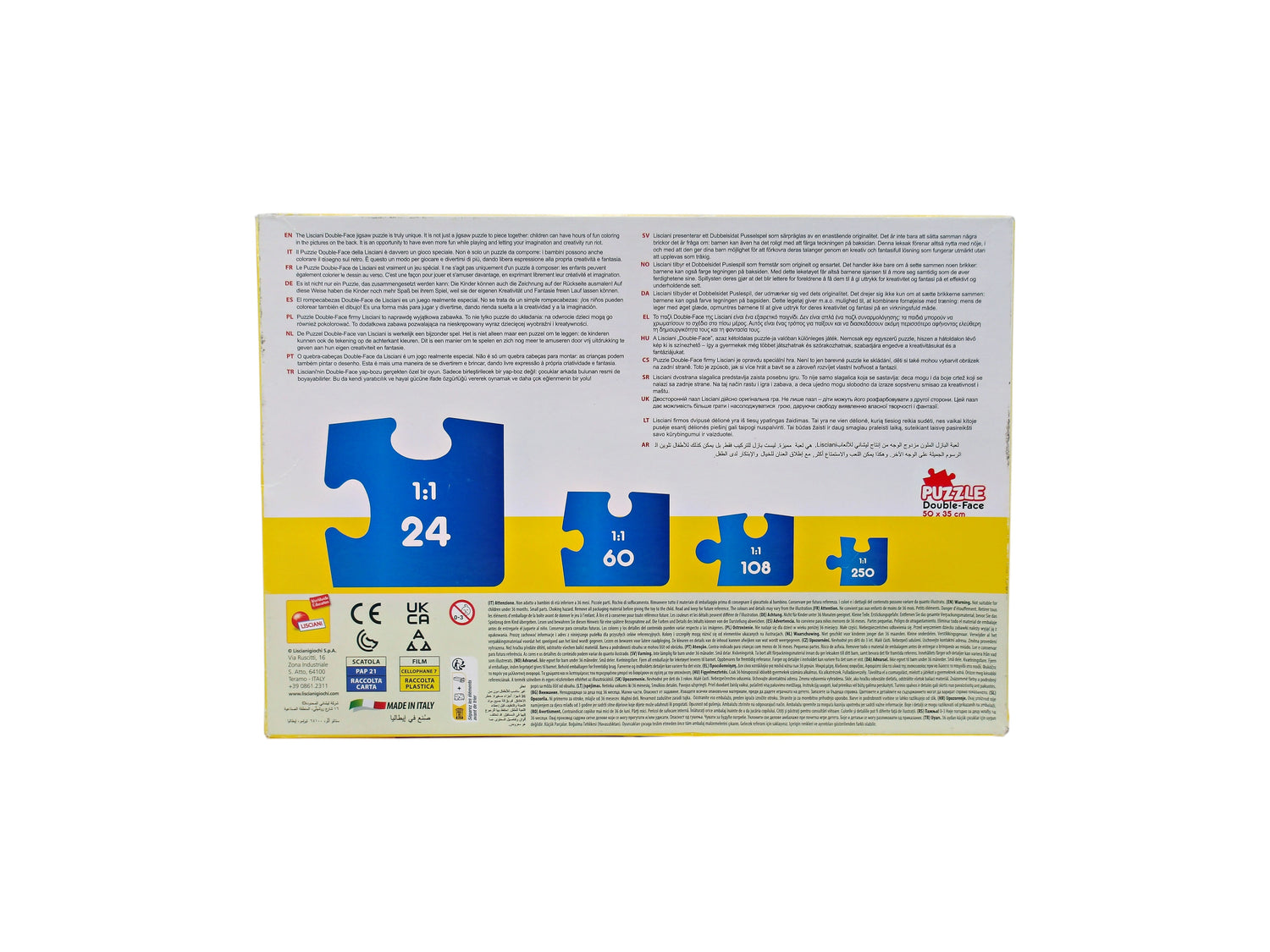 Puzzle double face - Disney Pixar Cars - 108 pièces