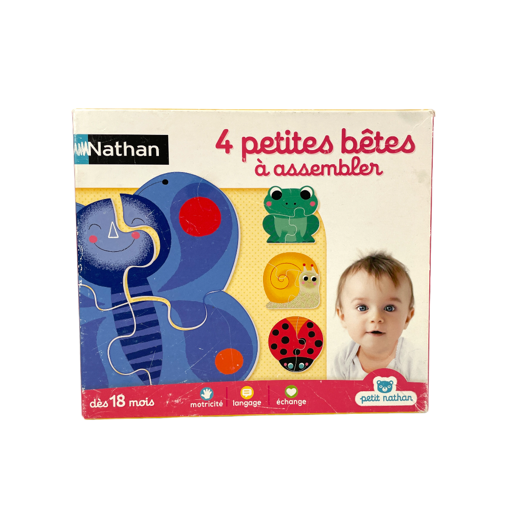 4 petites bêtes à assembler- Édition 2015