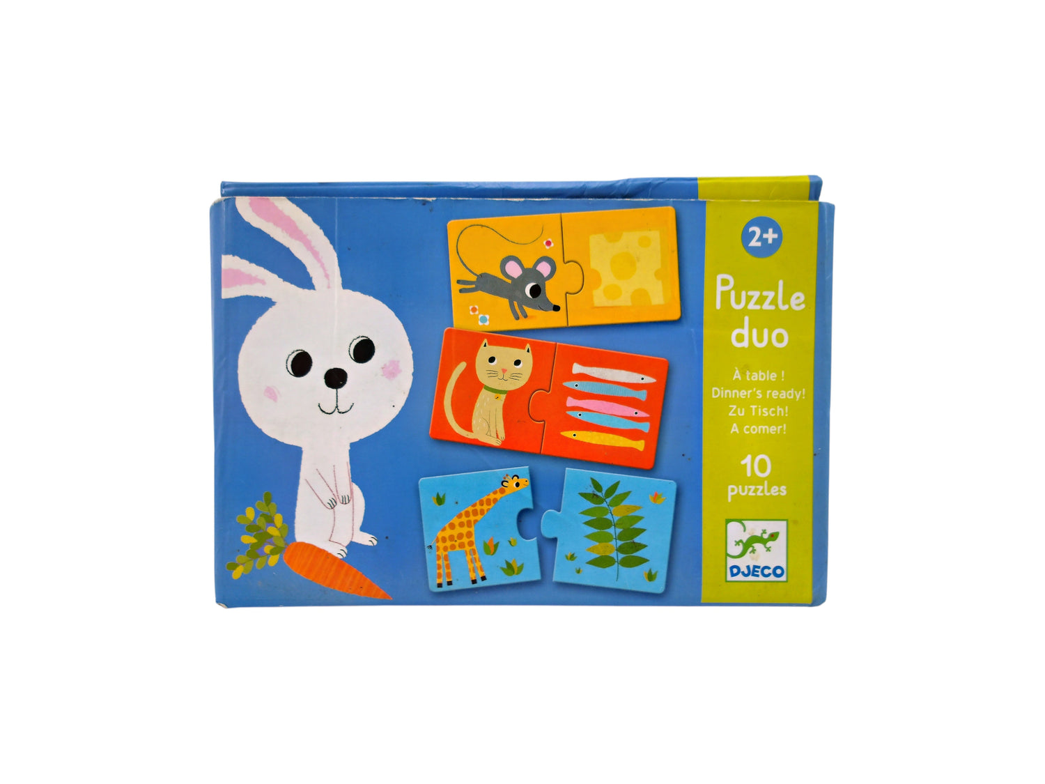 Puzzle duo -  A table - 2x10 pièces