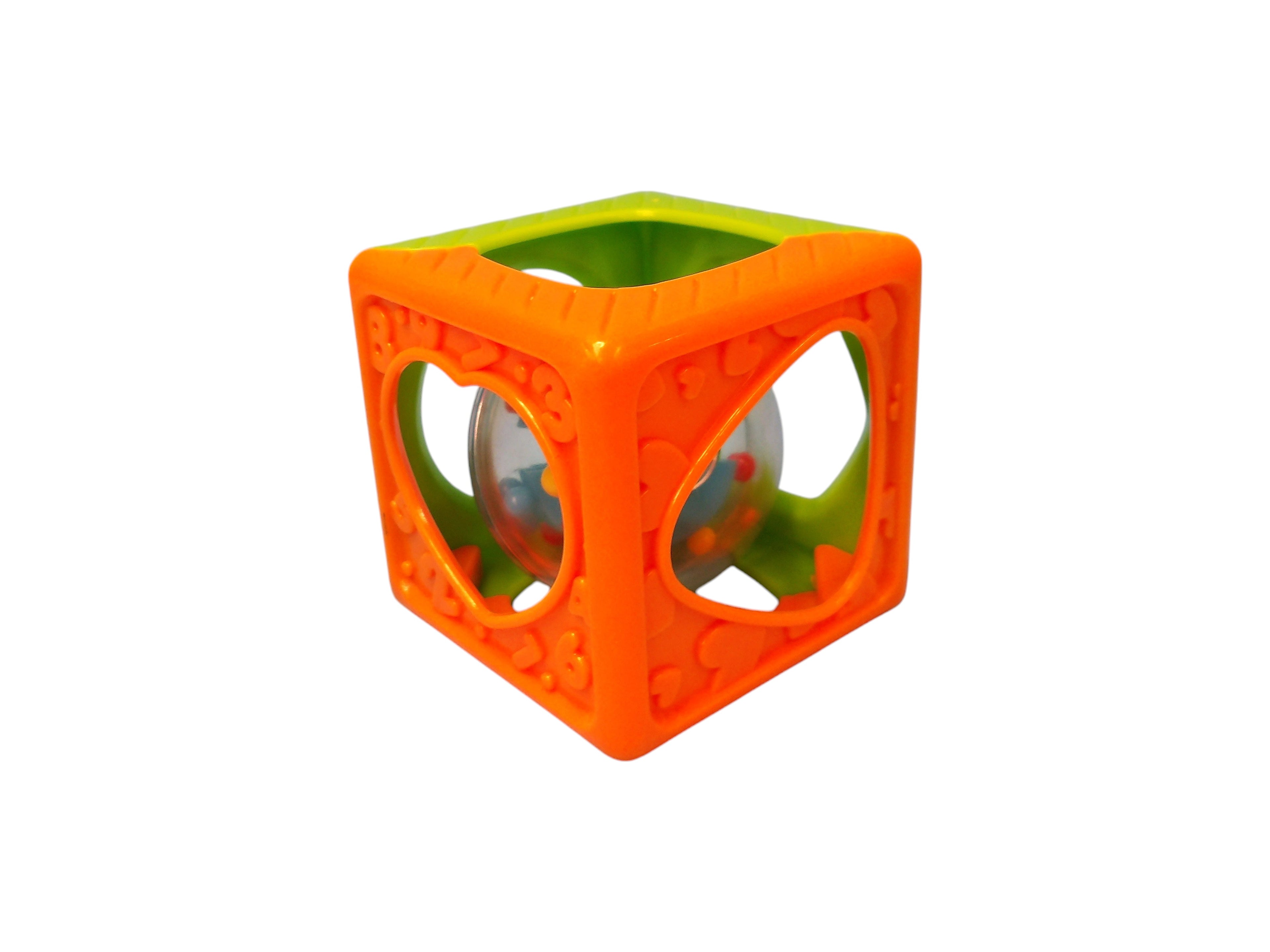 Hochet cube grelot