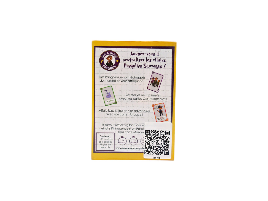 Qui a mangé pangolin ?