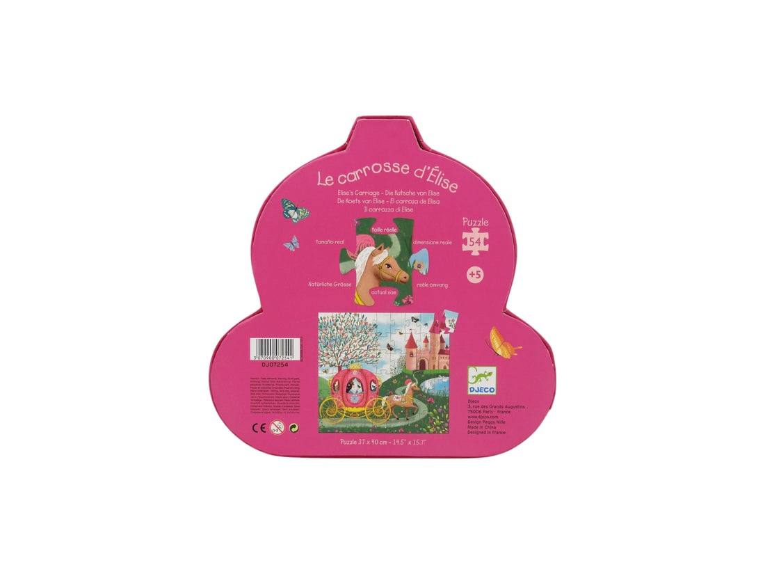 Puzzle silhouette - Le carrosse d&