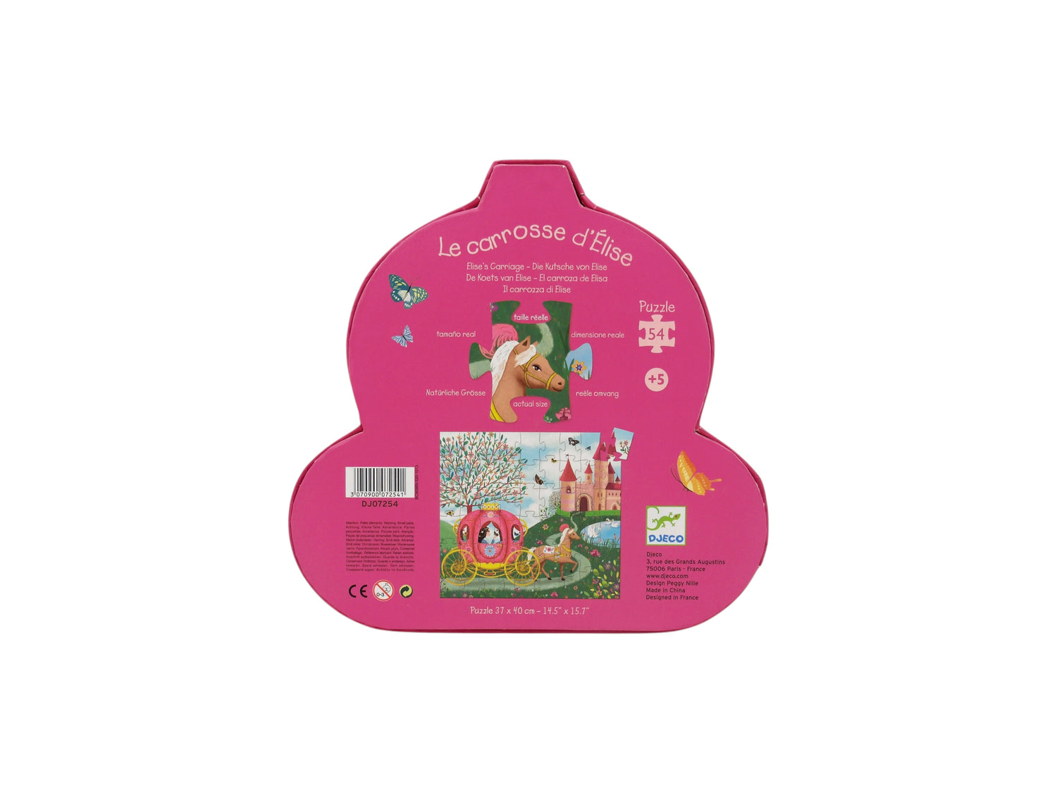 Puzzle silhouette - Le carrosse d&