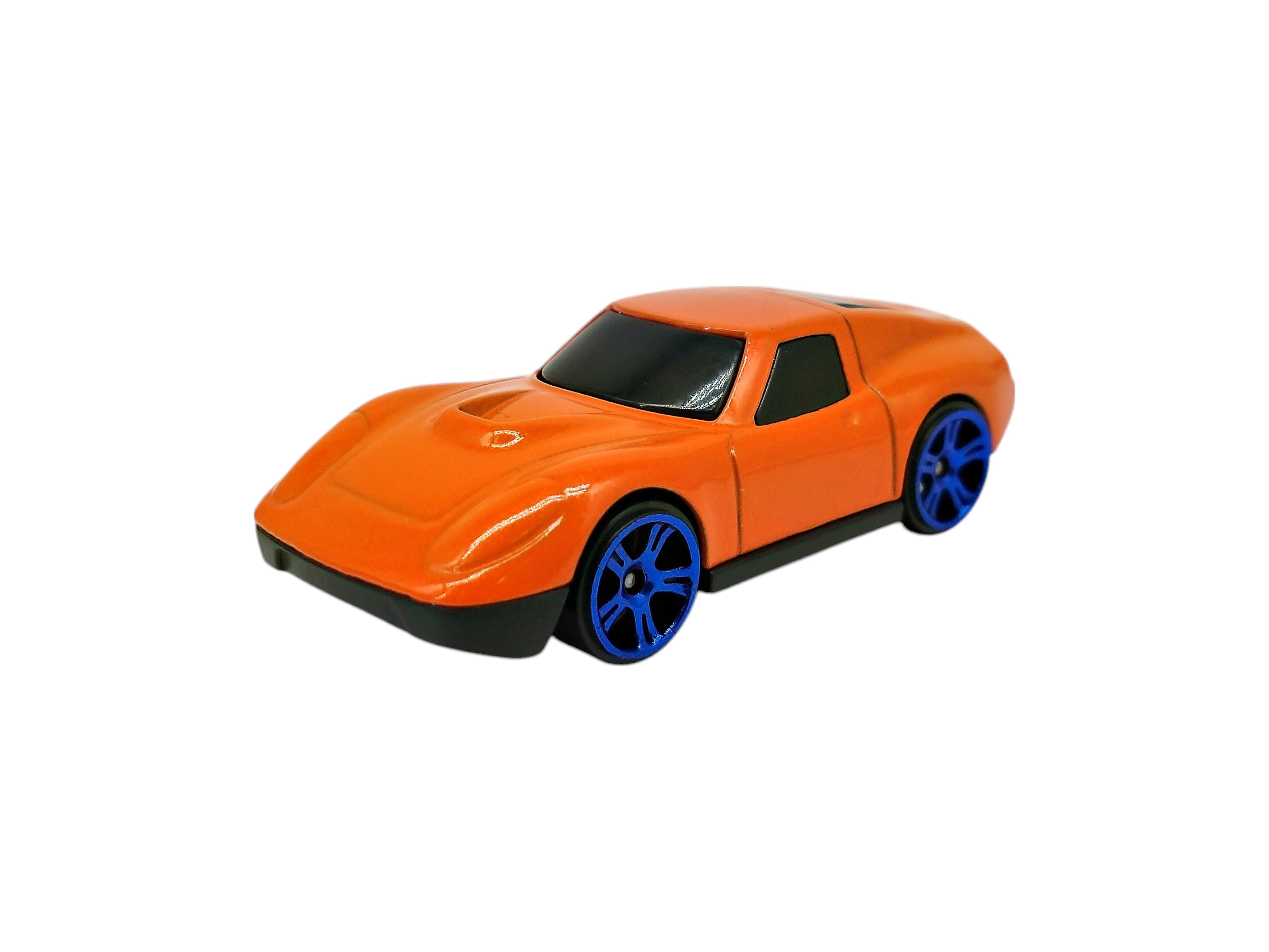 Voiture - Corvette orange