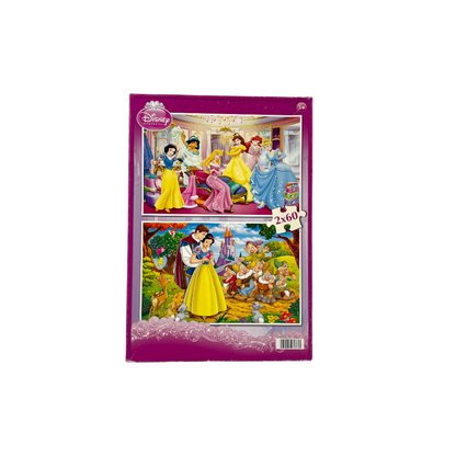 Double puzzle - Disney princess - 2x60 pièces