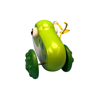 Grenouille sautillante à tirer 