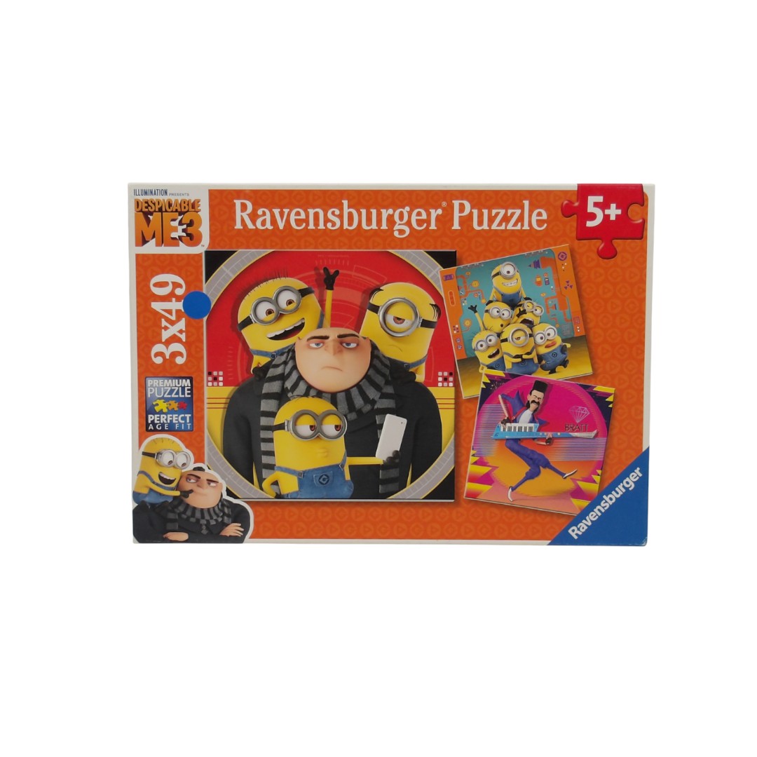 Puzzle - Moi moche et méchant méchant - 3x49 pièces