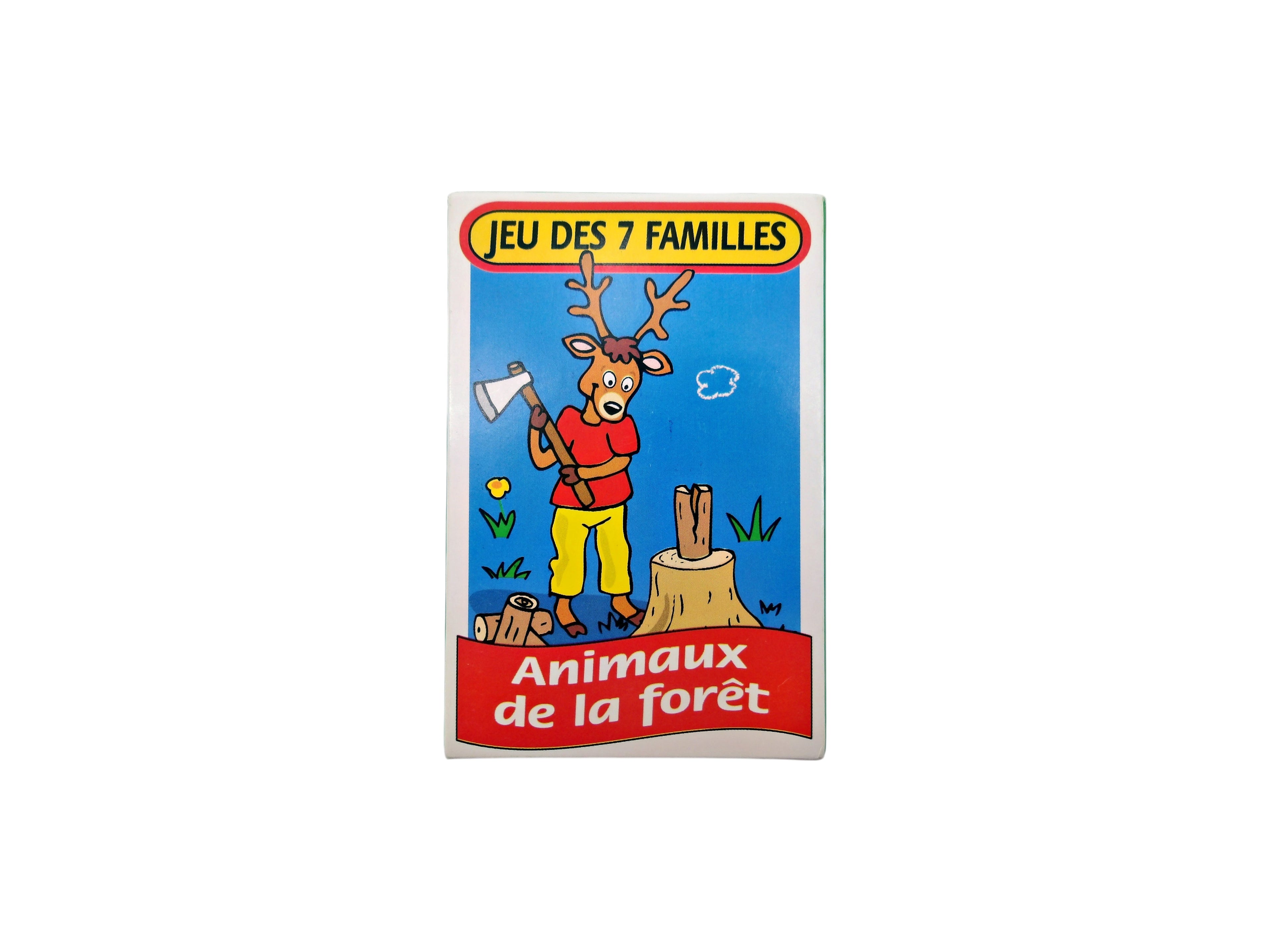 Jeu de 7 familles - Animaux de la forêt  