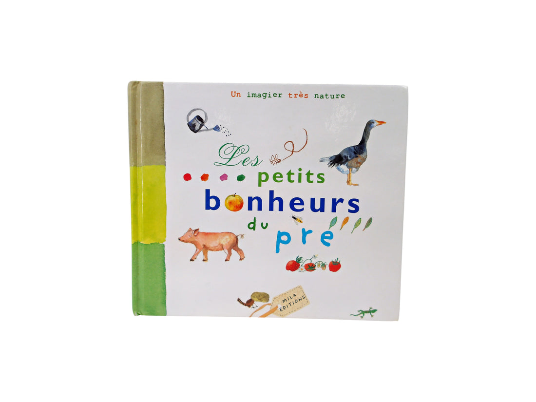 Un imagier très nature - Les petits bonheurs du pré