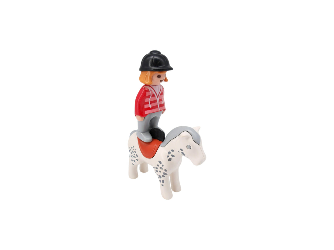 Playmobil 1.2.3 - Cavalière et cheval
