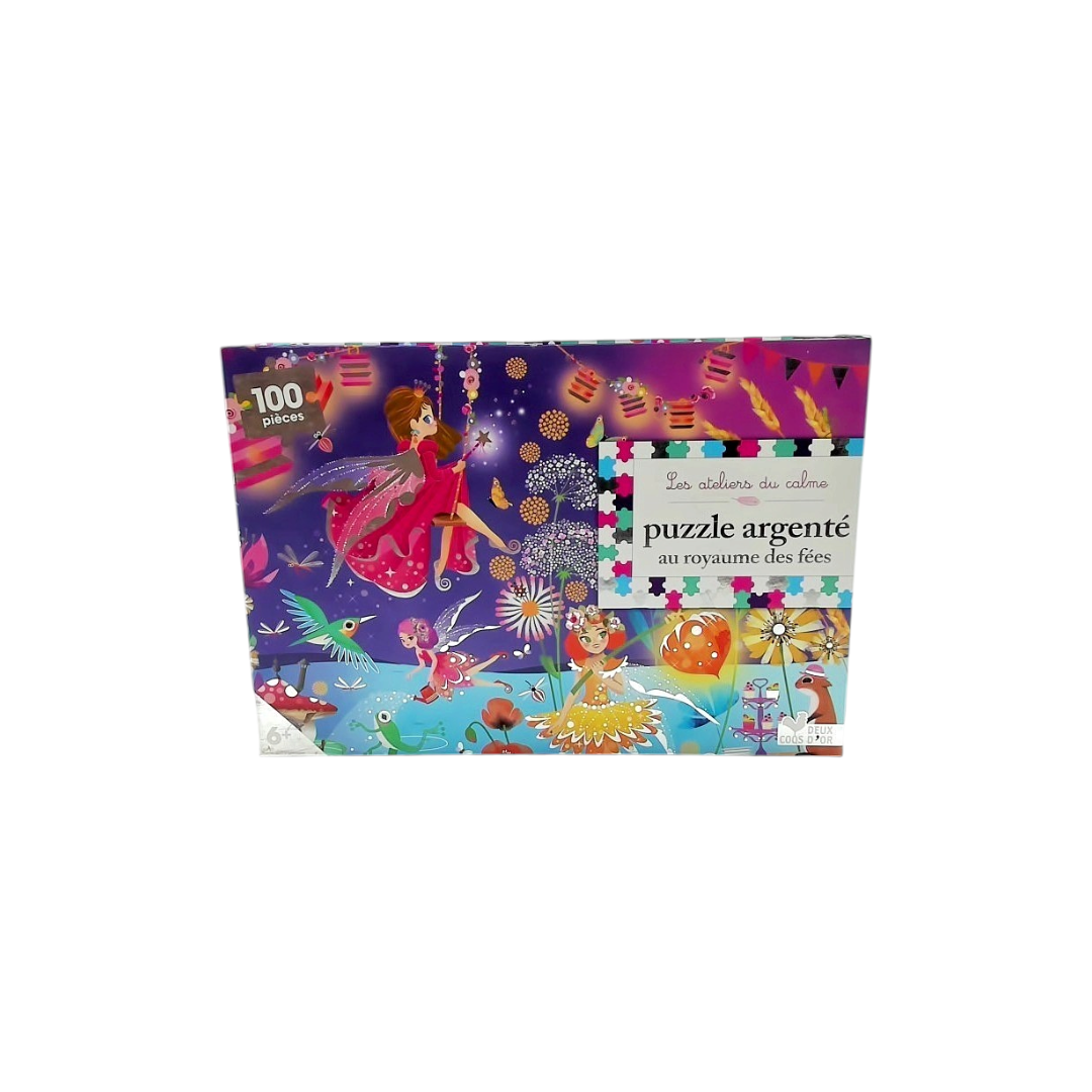 Puzzle argenté - Au royaume des fées - 100 pièces