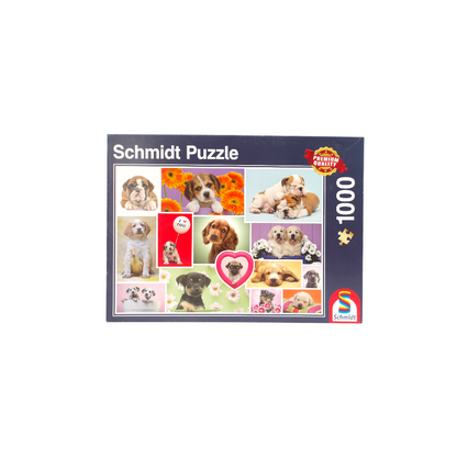 Puzzle - Nos amis à quatre pattes - 1000 pièces 