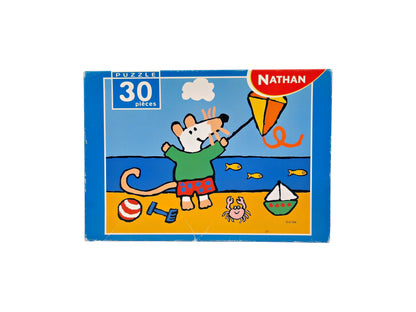 Puzzle 30 pièces - Mimi et le cerf-volant