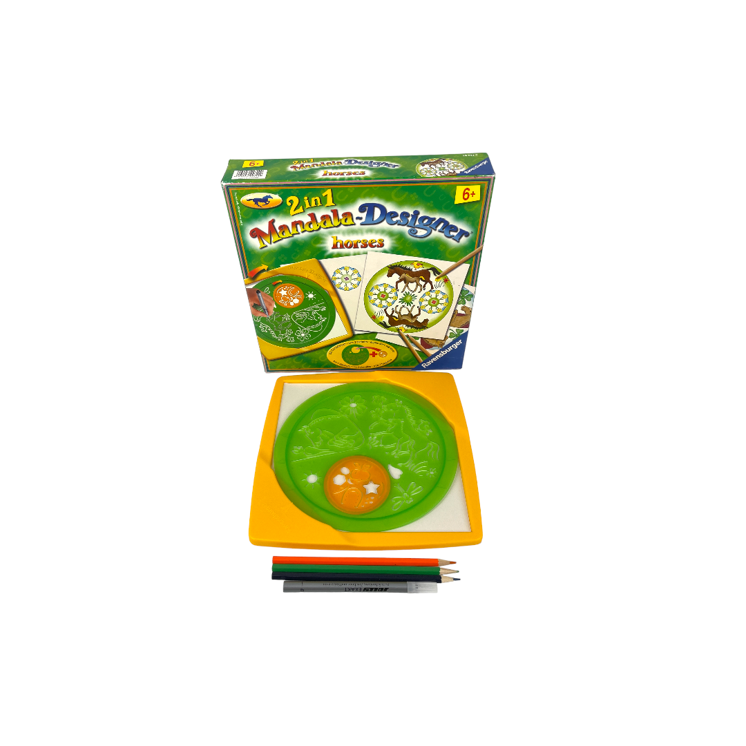 Mandala Designer - Horses - 2 in 1