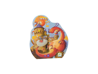 Puzzle - Vaillant et le Dragon - 54 pièces