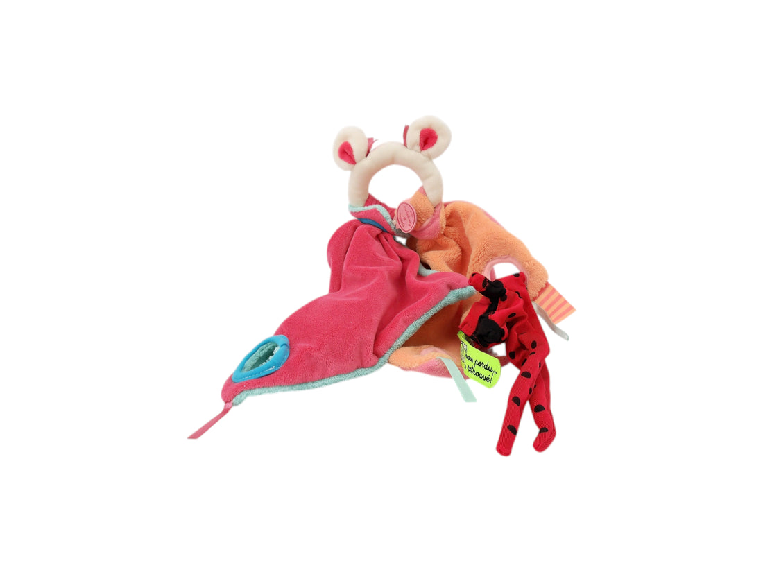 Doudou - Souris rose