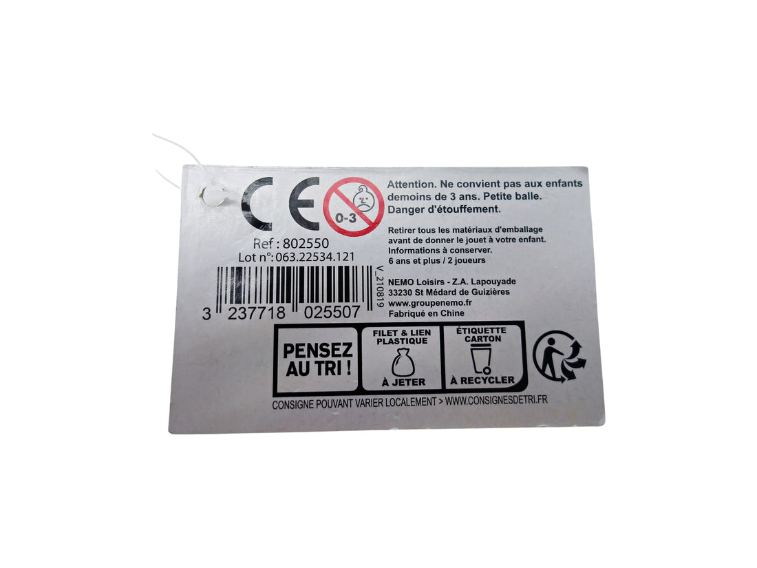 Set de 2 raquettes de plage avec balle