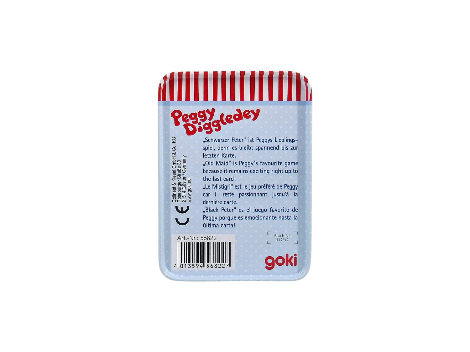 Jeu de Mistigri - Peggy Diggledey
